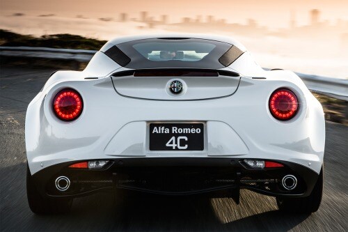 2016 Alfa Romeo 4C Base Coupe Exterior