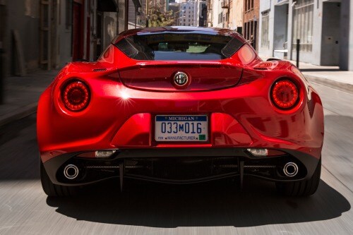 2016 Alfa Romeo 4C Base Coupe Exterior