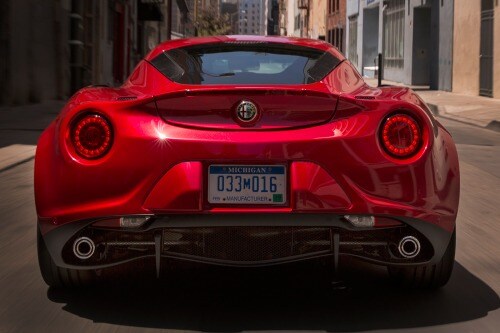 2016 Alfa Romeo 4C Base Coupe Exterior