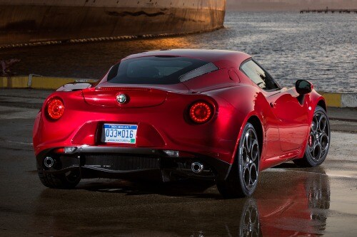 2016 Alfa Romeo 4C Base Coupe Exterior