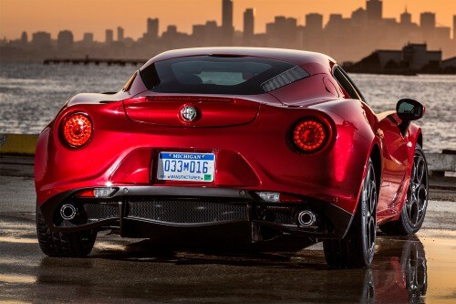 2016 Alfa Romeo 4C Base Coupe Exterior
