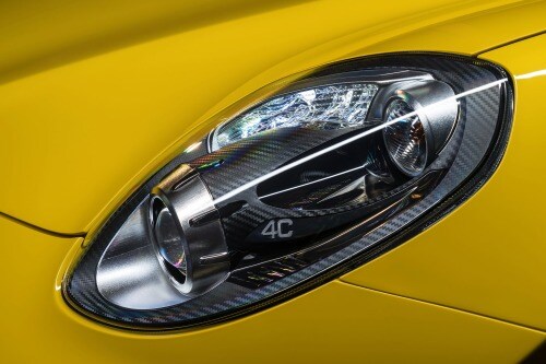 2016 Alfa Romeo 4C Spider Coupe Headlamp Detail