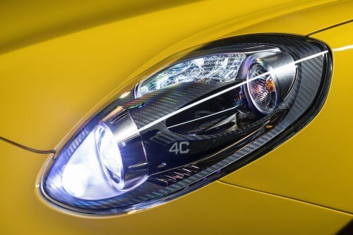 2016 Alfa Romeo 4C Spider Coupe Headlamp Detail