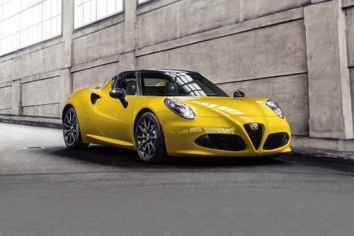 2016 Alfa Romeo 4C Spider Coupe Exterior