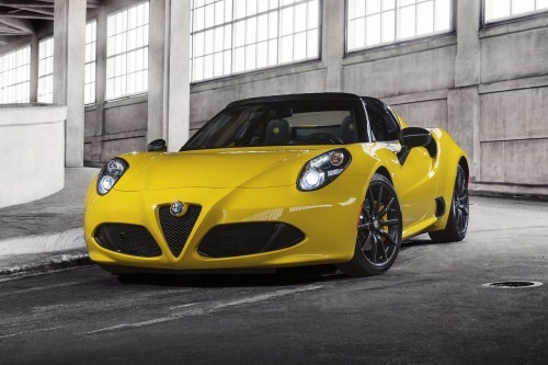 2016 Alfa Romeo 4C Spider Coupe Exterior