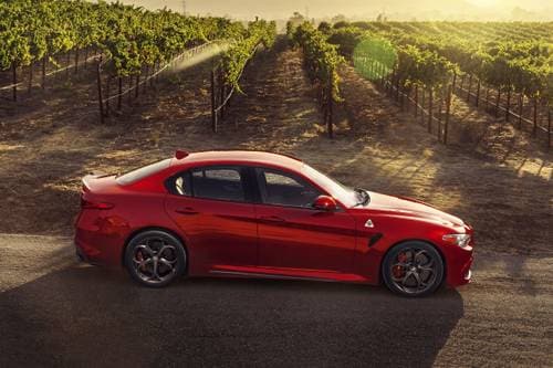 2022 Alfa Romeo Giulia Quadrifoglio Sedan Profile
