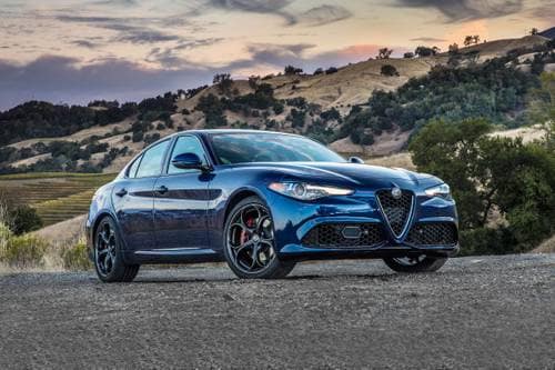 2022 Alfa Romeo Giulia Ti Sedan Exterior Shown
