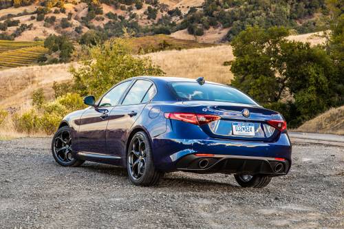 2022 Alfa Romeo Giulia Ti Sedan Exterior Shown