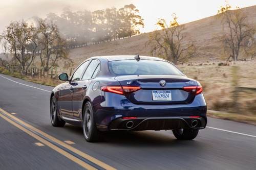 2022 Alfa Romeo Giulia Ti Sedan Exterior Shown