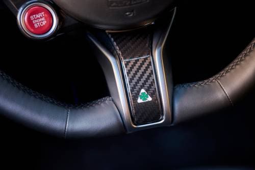 2024 Alfa Romeo Giulia Quadrifoglio 100th Anniversary Sedan Interior Detail