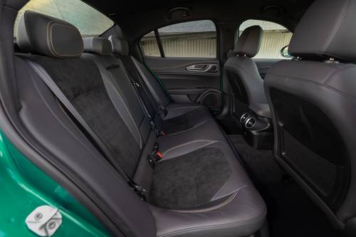 2024 Alfa Romeo Giulia Quadrifoglio 100th Anniversary Sedan Rear Interior