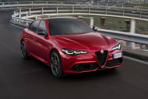 2025 Alfa Romeo Giulia Intensa Sedan Exterior. European Model Shown.
