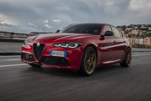 2025 Alfa Romeo Giulia Intensa Sedan Exterior. European Model Shown.