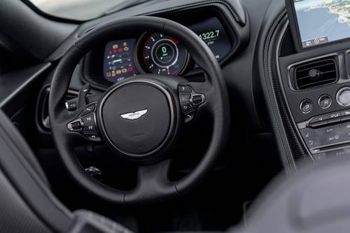 Aston Martin DB11 V8 Volante Convertible Steering Wheel Detail