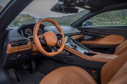 2024 Aston Martin DB12 V8 Coupe Steering Wheel Detail