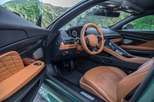 2024 Aston Martin DB12 V8 Coupe Steering Wheel Detail