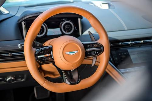 2024 Aston Martin DB12 V8 Coupe Steering Wheel Detail