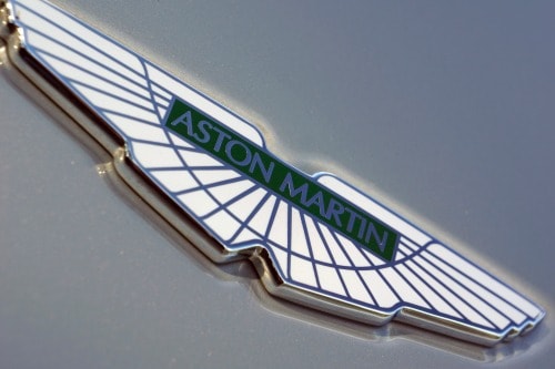 2013 Aston Martin DB9 Coupe Front Badge