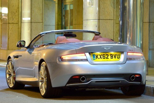 2015 Aston Martin DB9 Volante Convertible Exterior