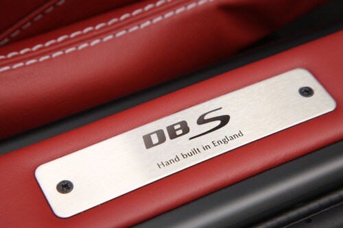 2012 Aston Martin DBS Convertible Interior Detail