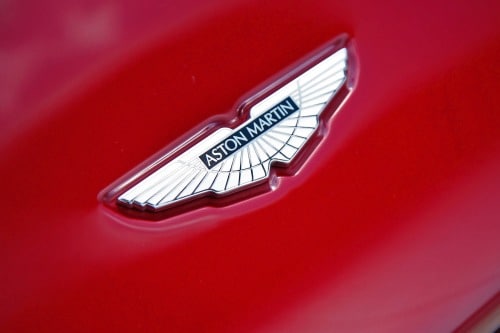 2012 Aston Martin DBS Convertible Front Badge