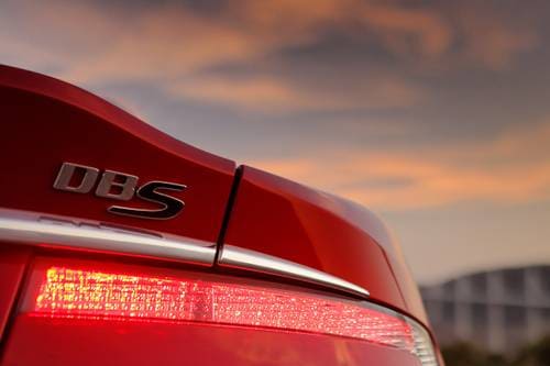 2012 Aston Martin DBS Coupe Rear Badge