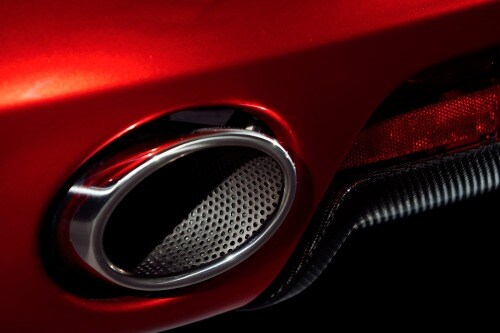 2014 Aston Martin Rapide S Exhaust Tiip Detail