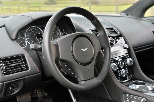 2016 Aston Martin Rapide S Sedan Steering Wheel Detail