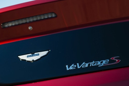 2015 Aston Martin V12 Vantage S Coupe Rear Badge