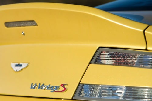 2015 Aston Martin V12 Vantage S Coupe Rear Badge