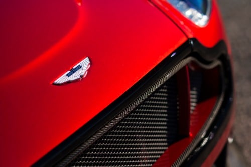 2017 Aston Martin V12 Vantage S Coupe Front Badge