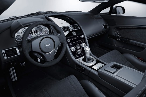 2012 Aston Martin V12 Vantage Carbon Black Interior