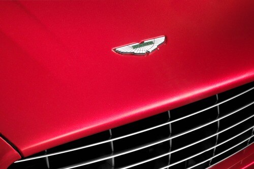 2013 Aston Martin V8 Vantage Coupe Front Badge