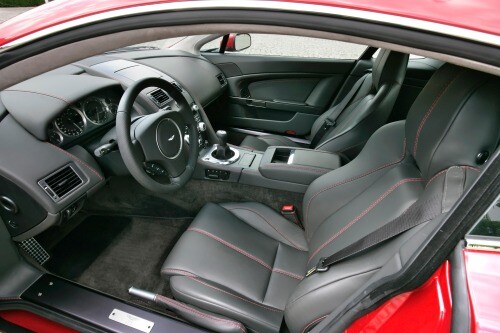2013 Aston Martin V8 Vantage Coupe Interior