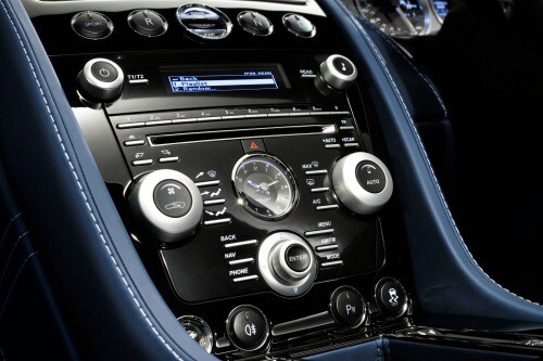 2013 Aston Martin V8 Vantage Coupe S Center Console
