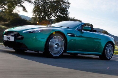 2015 Aston Martin V8 Vantage S Roadster Convertible Exterior Shown