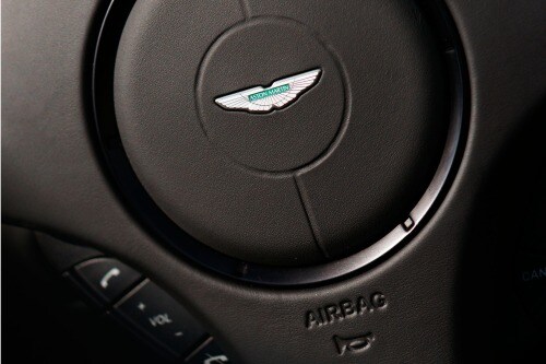 2015 Aston Martin V8 Vantage S Roadster Convertible Steering Wheel Detail