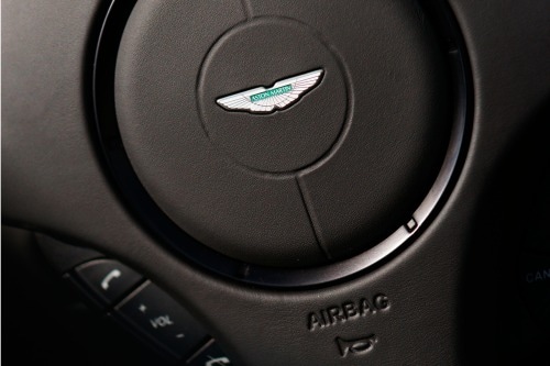 2016 Aston Martin V8 Vantage S Roadster Convertible Steering Wheel Detail