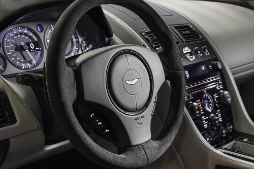 2016 Aston Martin V8 Vantage GT Coupe Steering Wheel Detail