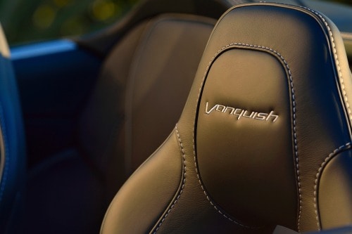 2015 Aston Martin Vanquish Volante Convertible Interior Detail