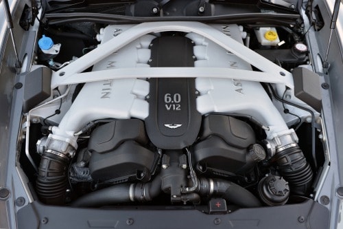 2015 Aston Martin Vanquish Volante Convertible 5.9L V12 Engine