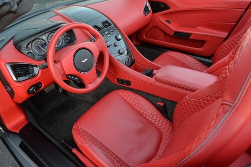 2015 Aston Martin Vanquish Volante Convertible Interior