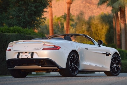 2015 Aston Martin Vanquish Volante Convertible Exterior