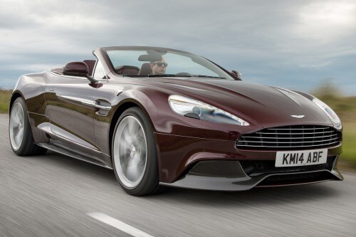 2016 Aston Martin Vanquish Volante Convertible Exterior