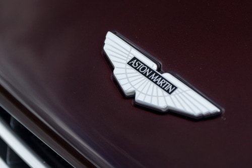 2017 Aston Martin Vanquish Volante Convertible Front Badge