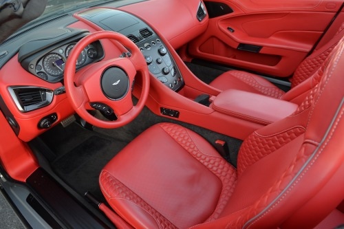2017 Aston Martin Vanquish Volante Convertible Interior