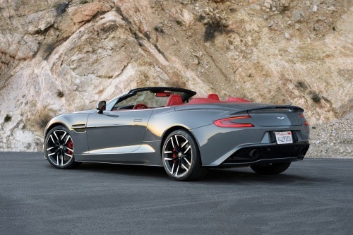 2017 Aston Martin Vanquish Volante Convertible Exterior