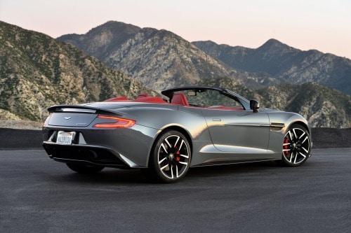 2017 Aston Martin Vanquish Volante Convertible Exterior