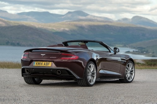 2017 Aston Martin Vanquish Volante Convertible Exterior