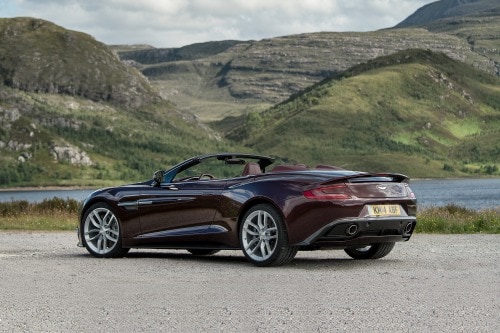 2017 Aston Martin Vanquish Volante Convertible Exterior
